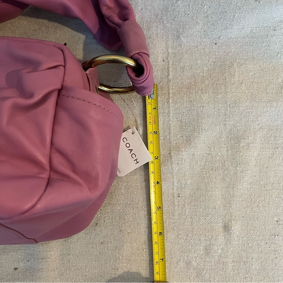 COACH Parker Leather Shoulder Zip Bag 13442 in Violet/Lavender-Rare Find! - Picture 6 of 10